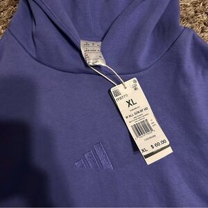 Adidas Purple Cozy All SZB Hoodie XL NWT